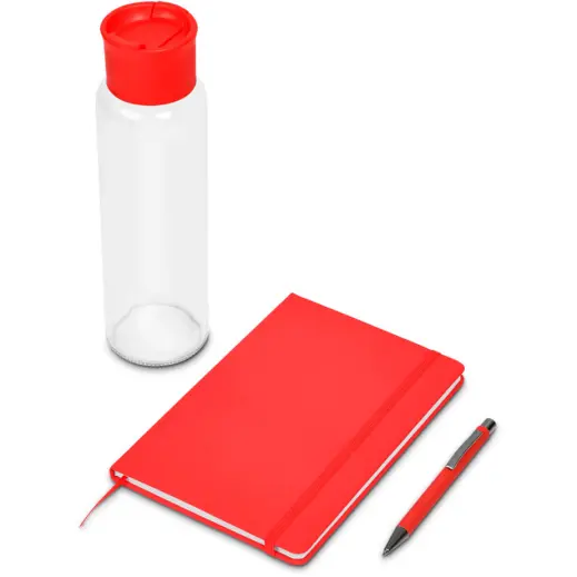 Wilson White Gift Set Red